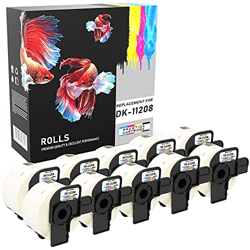 Etiqueta para impressão DYMO DK-11208 etiqueta autocolante Branco Prestige Cartridge, non Brother Original - Fitas de etiquetas e recargas - branco, autocolante, dymo
