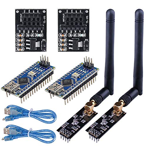 Kit de comunicação sem fios wayin top 2set rf comunicador transceptor receptor inalámbrico (Composição e Acessórios) WayinTop - Prototipagem de circuitos - comunicação sem fios, transceptor, receptor inalâmbrico