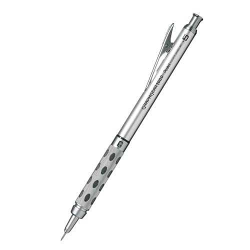 Lápis de Carvão PENTEL Graphgear 1000 (0.5mm) OfficeCentre - Lápis mecânicos - pontuação 0.5mm, traço médio, corpo em borracha