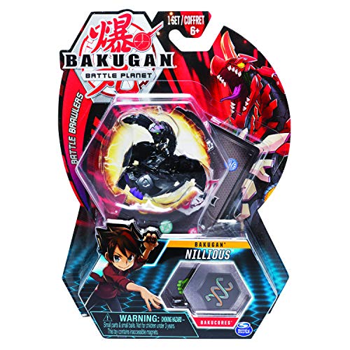 Figura de Ação BAKUGAN Nillious (Idade Mínima Recomendada: 6 anos) Spin Master - Bonecos de ação e brinquedo - ação, 6 anos, cores metálicas, batalha