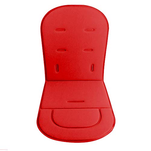 Cadeirinha para Bebé COCOO'S Cocoobaby Red Sadocom - Móveis para bebês e crianças pequenas - tecido poliéster, esponja elástica, espuma 1,2 cm, cojín