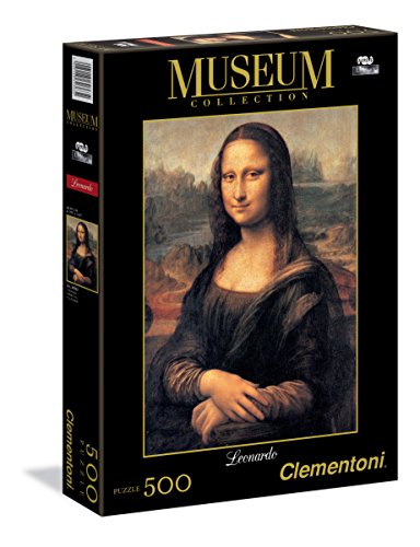 Puzzle CLEMENTONI Mona Lisa (Idade Mínima: 12 Anos - 500 Peças) CLEMENTONI - Quebra-cabeças - 500 peças, mona lisa, crianças, resistente