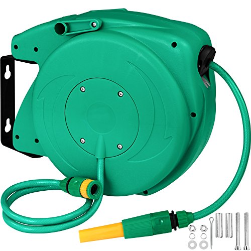 Enrolador de Mangueira com Tubo de Rega TECTAKE TecTake - Fios e cabos elétricos - enrolador, mangueira, tubo de rega