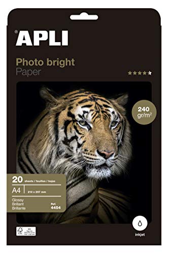 Papel Fotográfico DECADRY Premium Photo Paper A4 APLI - Papel de impressora e copiadora - papel fotográfico, premium, a4