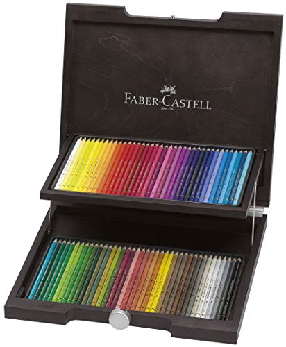 Lápis de Cor FABER-CASTELL 72 Cores (Multicor - 72 Unidades) Faber-Castell - Lápis - 72 cores, multicor, tinta à base de água, papel fotográfico
