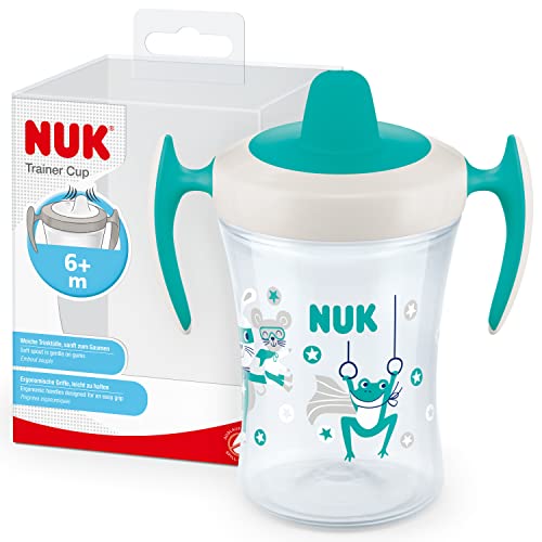 Copo NUK Trainer Cup (Aço Inoxidável - Azul) NUK - Canecas - aço inoxidável, azul