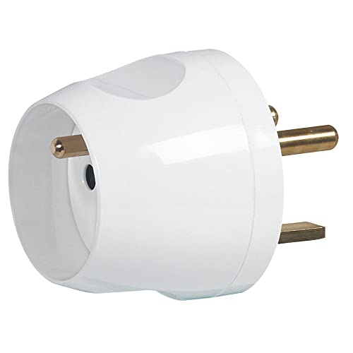 Adaptador de Energia LEGRAND LEG90037 2P+T 16A sobre Encaixe 20A Legrand - Tomadas e soquetes de energia - adaptador, energia, legrand, interruptor, encender