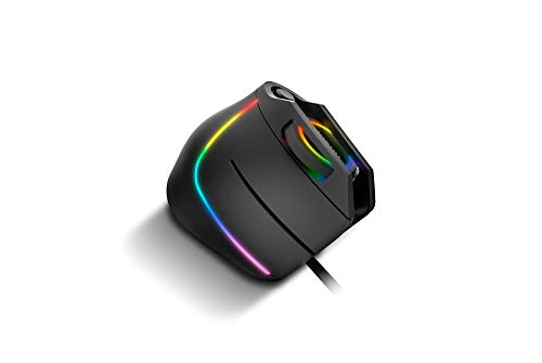 Rato Gaming KROM KAOX (RGB - Ótico - 6400 dpi - Preto) Krom - Ratos e trackballs - rgb, ótico, 6400 dpi, preto
