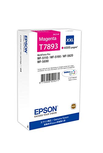 Epson Tinteiro Magenta T7893 (C13T789340) Epson - Cartuchos de toner e jato de tinta - magenta, epson