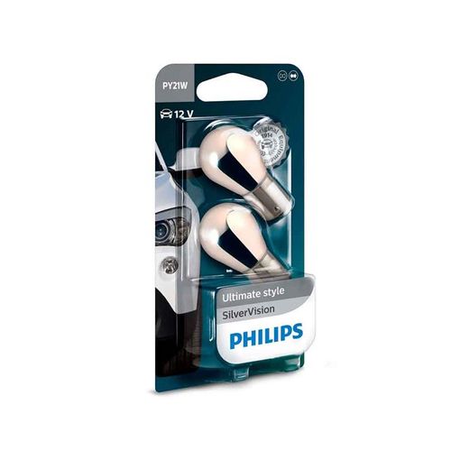 Luzes Interiores PHILIPS SILVERVISION 12496SVB2 Philips - Iluminação de veículo a motor - luz interior, preto