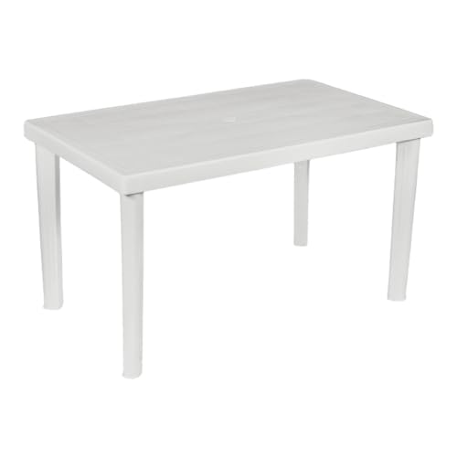 Mesa de Refeição HOMCOM (127 x 76 x 72 cm - Resina) THINIA HOME - Móveis de exterior - mesa, refeição, homcom, 127x76x72cm, resina