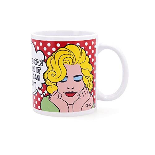 Caneca de Café COMIC Mug (Cerâmica - 9 x 8,5 cm) Quid - Canecas - cerâmica, 9 x 8,5 cm
