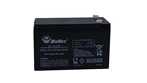 Bateria Recarregável DIAMEC F1 (Para Portátil) Diamec - Baterias - recarregável, portátil, 7Ah, Diamec F1