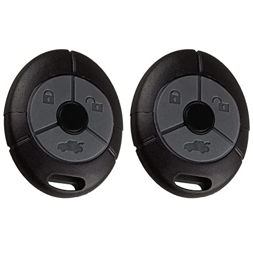 Lodokdre 2 x 3 Botões de Goma para Chave MG 25 35 ZS ZR Lodokdre - Segurança e proteção para veículos - goma, chave, MG 25, MG 35