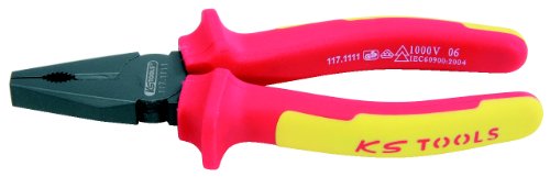 Alicate de Corte KS TOOLS Ergotorque (Vermelho) KS TOOLS - Alicates - ergonômico, corte, vermelho