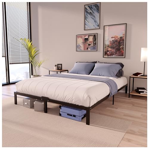 Cama DREAMZIE com rodas (Castanho - Metal - 150 x 200 cm) BMS International - Camas e estruturas de cama - rodas, castanho, metal, 150x200 cm