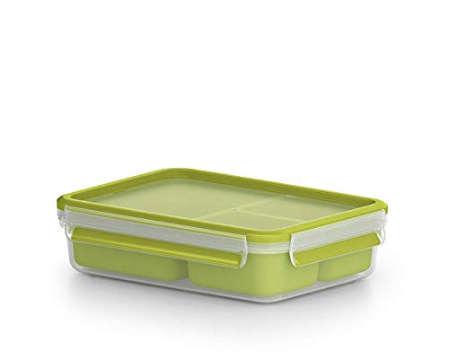Caixa de Conservação EMSA Clip & Go 1.2l Emsa - Recipientes de armazenamento de alimentos - 1.2L, fecho automático, abertura fácil, design moderno