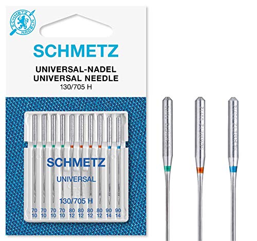 Aguja para Costura SCHMETZ 130705H (Multicor - 10 peças) SCHMETZ - Agulhas e ganchos - multicor, 10 peças