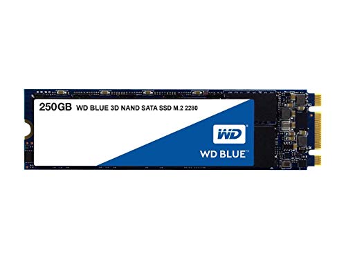 Disco SSD Western Digital M.2 2280 Blue 250GB 3D NAND SATA Western Digital - Discos rígidos - 250GB, M.2, sata, 3D NAND