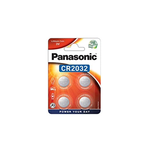 Pilha Recarregável PANASONIC CR2032 (225 mAh) Corp. Panasonic - Baterias - litio, botão, cr2032, 225 mAh
