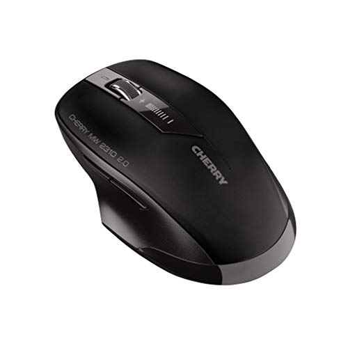 Rato Wireless Cherry MW 2310 2.0 | 2400 DPI | Preto Cherry - Ratos e trackballs - wireless, 2400 dpi, preto