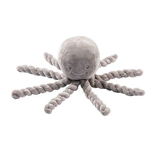 Peluche NATTOU Doudou Pieuvre Lapidou (Idade Mínima Recomendada: 0 meses) Nattou - Animais de pelúcia - relaxante, 0+ meses, cordão umbilical, recém-nascidos
