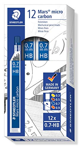 Caneta de Tinta Permanente STAEDTLER Mars Micro 0,7 mm Staedtler - Canetas - 0,7 mm, tinta permanente, resistente ao quebra-lá