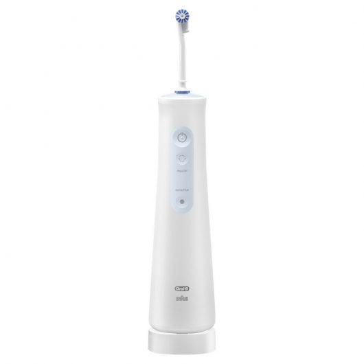 Escova de Dentes Elétrica ORAL-B AquaCare 4 Oral-B - Irrigadores dentais - elétrica, aquacare 4, branco azul