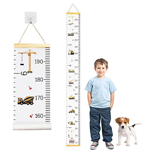 Tábua de Crescimento para Crianças 20 X 200Cm Heqishun - Móveis para bebês e crianças pequenas - tábua, crescimento, crianças, 20x200cm