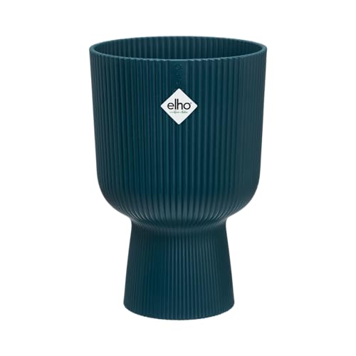 Vaso de Plantas Elho VIBES Fold Coupe 14 | Azul (Acessórios para Jardinagem) Elho - Vasos e canteiros - plástico, reciclável, 14 cm