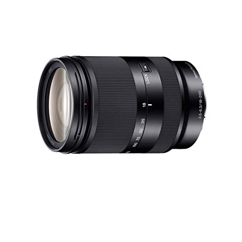 Objetiva SONY 18200LE.AE (Encaixe: Sony Alpha - Abertura: f/22-40 - f/3.5-6.3) Sony - Lentes de câmera - Sony Alpha, f/22-40, f/3.5-6.3, tele zoom, 0,45 m