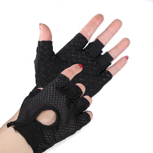 Luvas Desportivas LUOSHA Pucy (Preto - S) luoshaPUCY - Luvas de levantamento de peso e suportes para as mãos - desportivas, preto, tamanho S