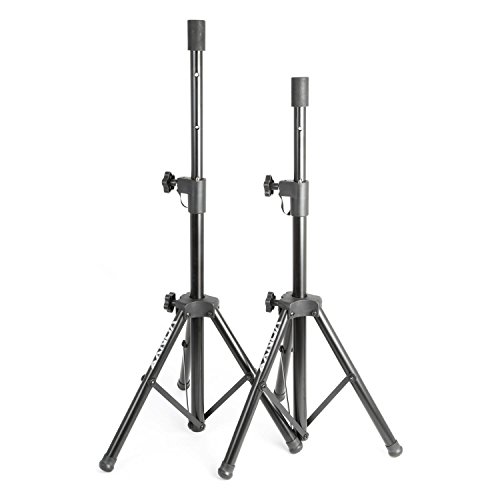 Suporte para Colunas VONYX PA-2 Preto (Até -10 m²) Vonyx - Suportes e suportes de montagem de colunas - preto, metal, 20 kg