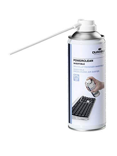 Spray de Limpeza a Gás DURABLE Powerclean Durable - Limpeza de eletrônicos - limpeza a gás, desengomamento, exterior