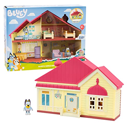 Figuras de Ação BLUEY Family House Playset BLUEY - Conjuntos de brinquedos - Bluey, casa, playset