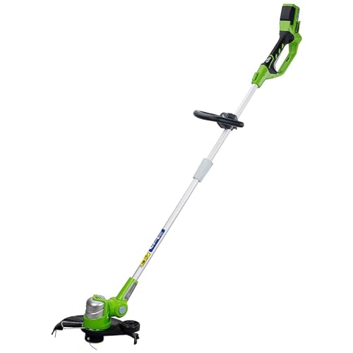 Cortador de relva GREENWORKS G24LT30M (Autonomia 40 min - 400 m2) GREENWORKS - Cortadores de erva - 40 min, 400 m2, 300 x 60 x 30 mm, 165 mm, 8.900 rpm