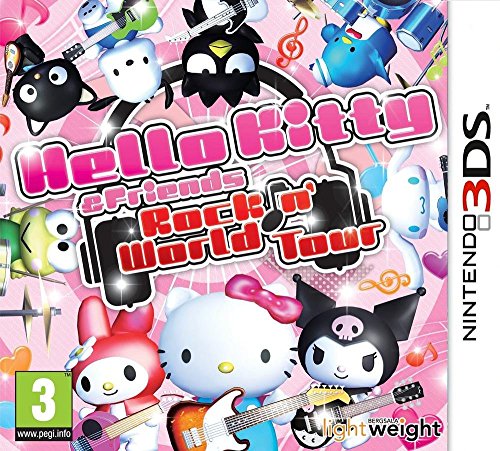 Jogo Nintendo 3DS Hello Kitty and Friends: Rocking World (Nederlandse versie) Rising Star - Software de jogos de vídeo - nintendo 3ds, aventura, exploração, hello kitty
