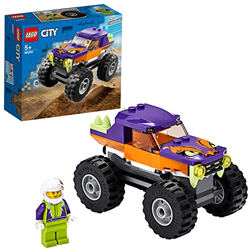 LEGO City - Camião Gigante - 60251 (Idade Mínima: 5) LEGO - Blocos de encaixe - lego city, camião gigante, pneus inverno, ferramentas, motor, saltão