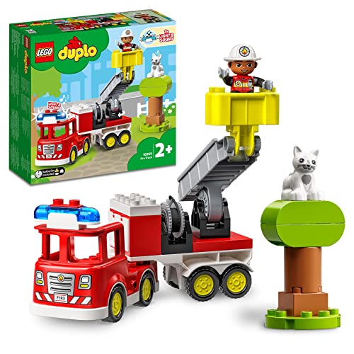 LEGO DUPLO - Camião de Bombeiros (Idade Mínima: 2) LEGO - Brinquedos - lego duplo, camião de bombeiros, idade mínima 2