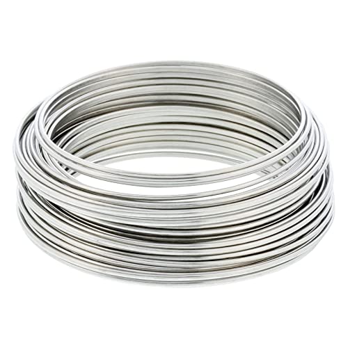 Cabo de Aço Inoxidável 304 1,8 Mm 3 Pés para Manualidades LTKJ - Fio utilitário - aço inoxidável 304, 18 mm, 3 pés