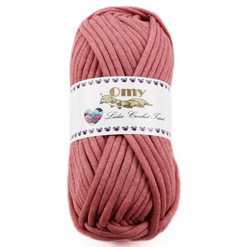 Fio de Tecido OMYSOFT Algodão (12 Cores) Lidia Crochet Tricot - Fibras para artesanato - algodão, 12 cores, 250 gr, 7,3 m