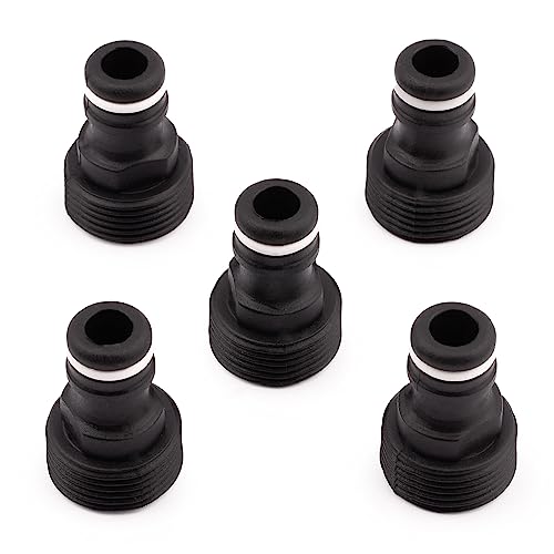 Conector de Mangueira Mivos 5 Bsp 3/4 Polegadas MIVOS - Acessórios e válvulas para mangueira de jardim - conector, mangueira, mivos, 5 BSP, 3/4 polegadas