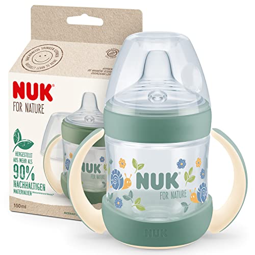 Garrafa Térmica para Bebê NUK Nature 150 Ml Newell Brands - Biberões - 150 ml, ergonómica, temperatura ajustável, bebé