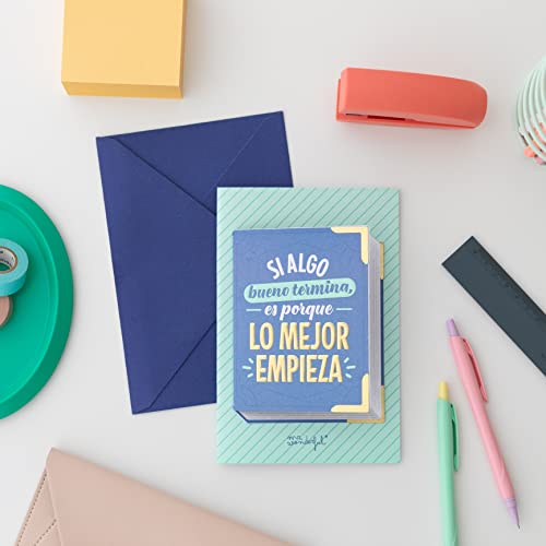 Livro Si Algo Bueno Termina Es Porque Lo Mejor Empieza de Mr. Wonderful (Espanhol) Mr. Wonderful - Livros - final, nuevo comecinho, misterioso