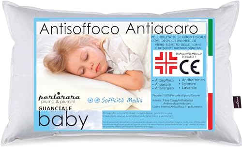 Almofada de Cama PERLARARA Hipoalergénica (40x60cm) PERLARARA - Almofadas - hipoalergénica, 40x60cm