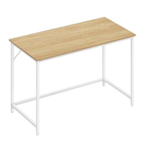 Secretária VASAGLE Branco (60x120x76cm - Aglomerado de Partículas) VASAGLE - Mobiliário de escritório - madeira mdf, aglomerado de partículas, design moderno, 60x120x76cm