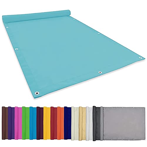 Toldo Vela de Sombra Rectangular 7x7M 95% Proteção Uv Impermeável CHBIN - Toldos e gazebos - 95% proteção UV, impermeável, 7x7m, anéis O de aço inoxidável