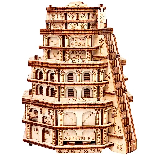 Puzzle de Construção ESC WELT Quest Tower (Idade Mínima: 8) Tranjis games sl - Quebra-cabeças - puzzle, construção, 2000 peças, madeira, cartão, estrutura metálica