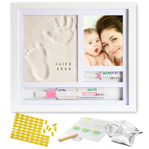 Piti Cot 3D Baby Footprints Wall Decal with Name and Birthdate PITI COT COMPANY - Porta-retratos - piti cot, baby footprints, wall decal, name, birthdate