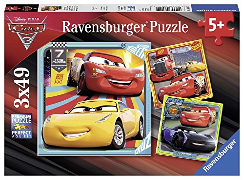 Puzzle RAVENSBURGER 4005556080151 49 Peças Outro Ravensburger - Quebra-cabeças de encaixar - puzzle, madeira, carros, 49 peças